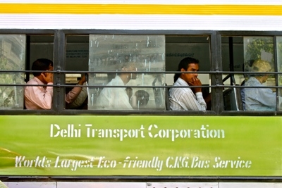 Delhi clean air bus
